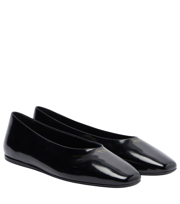 Photo: Prada Leather ballet flats