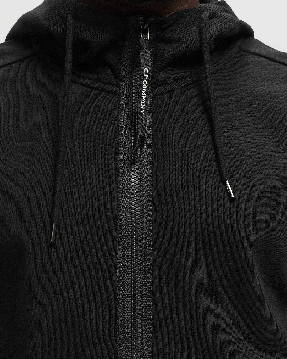 C.P. Company Diagonal Raised Fleece Goggle Zipped Hooded