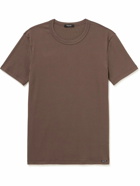TOM FORD - Stretch-Cotton Jersey T-Shirt - Brown