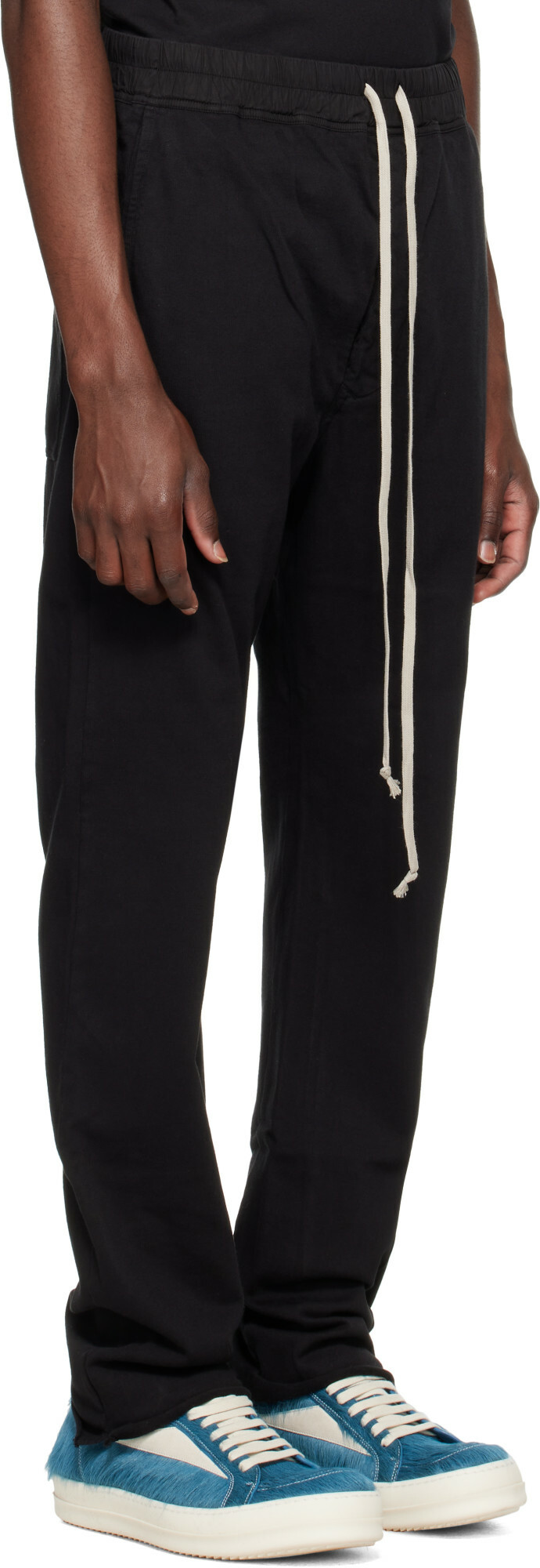 Rick Owens DRKSHDW Black Tower Berlin Drawstring Sweatpants