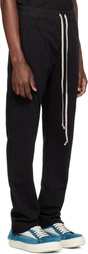Rick Owens DRKSHDW Black Tower Berlin Drawstring Sweatpants