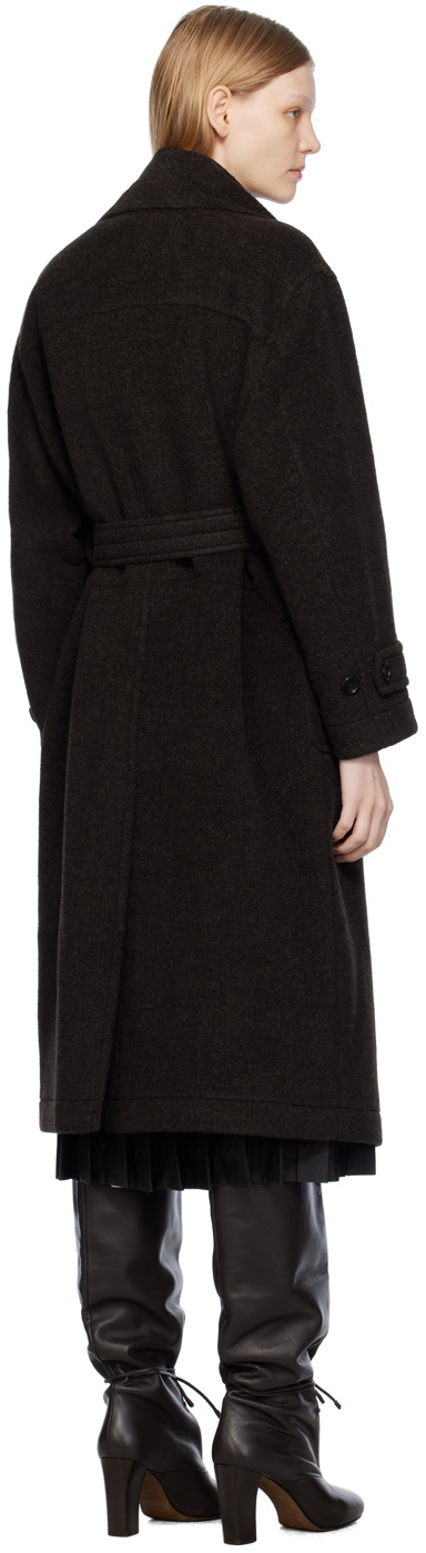 UMBER POSTPAST Brown Toggle Coat