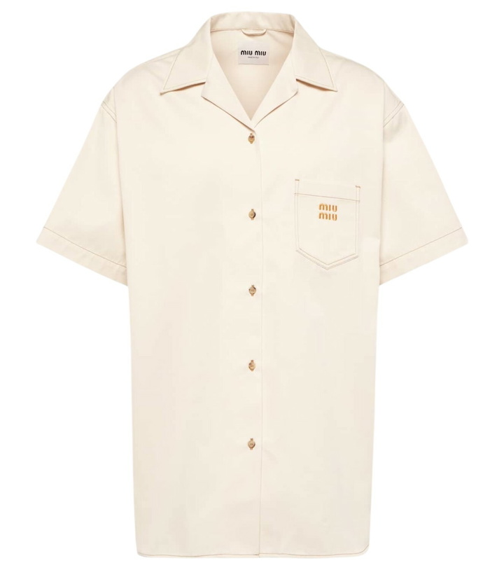 Photo: Miu Miu Denim shirt