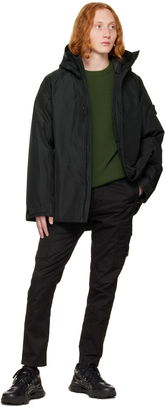 Stone Island Black 3L GORE-TEX Down Jacket Stone Island Stone Island Black 3L GORE-TEX Down Jacket Stone Island