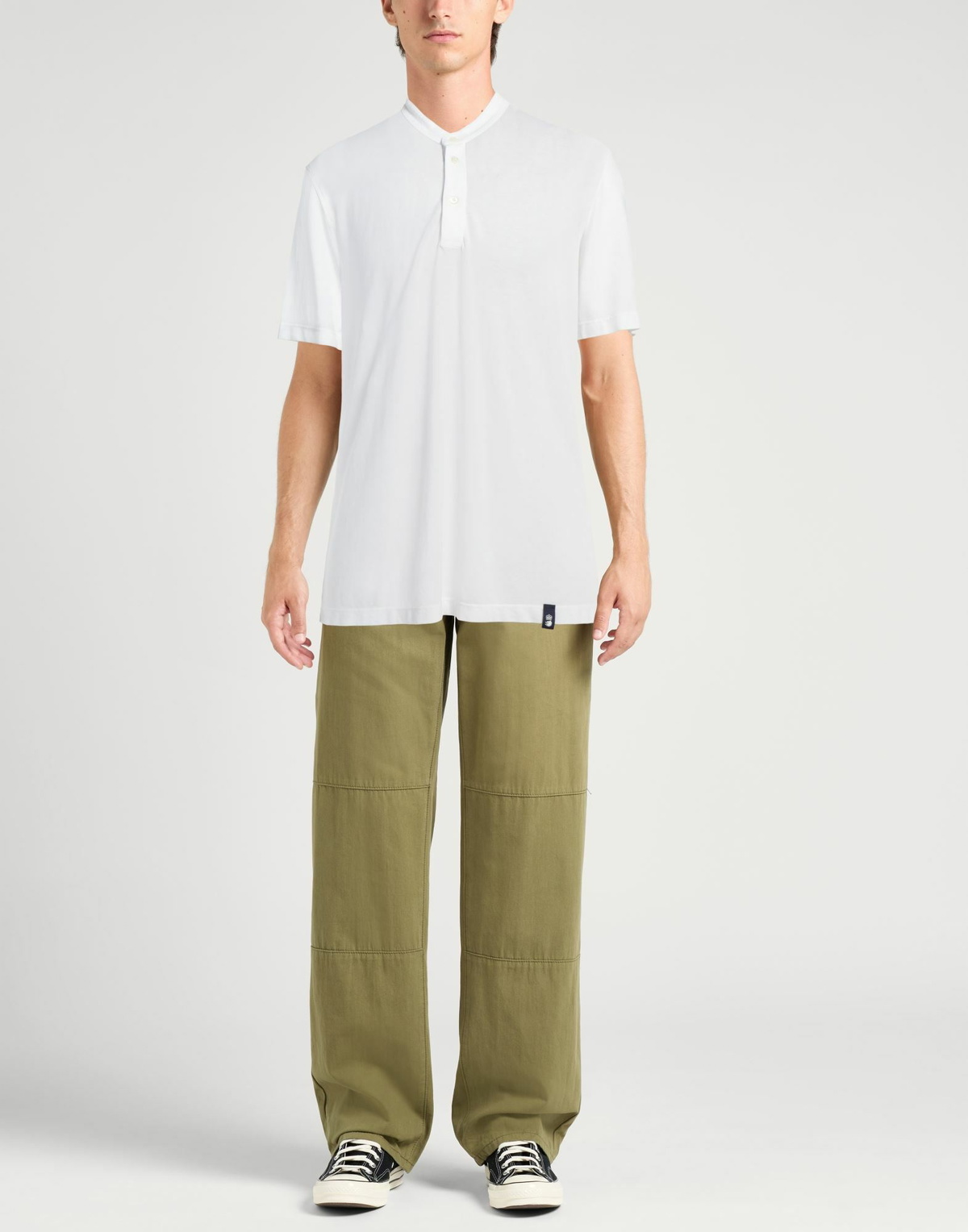 Drumohr Mens T-shirt in White