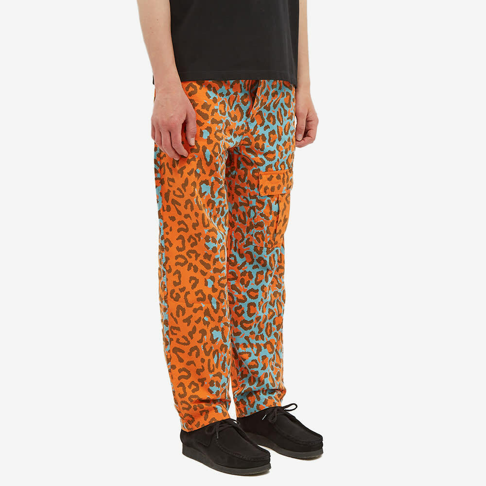 Awake NY Men's Military Cargo Pant in Leopard Awake NY