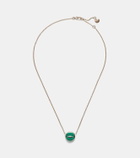 Pomellato Pom Pom Dot 18kt rose gold pendant necklace with gemstones