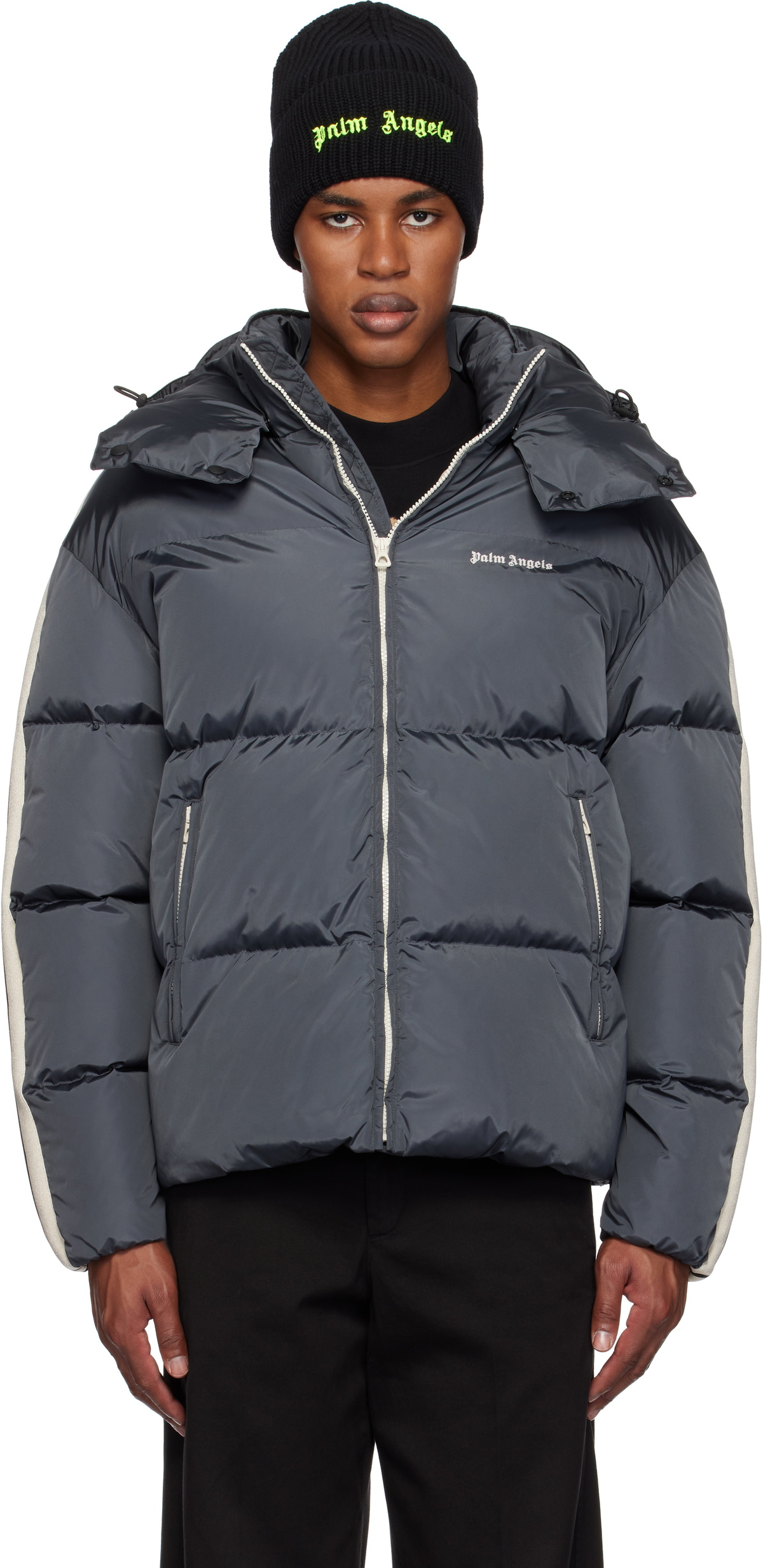 PalmAngels Track Down Jacket パームエンジェルス Palm Angels - Classic Track Down Jacket | HBX