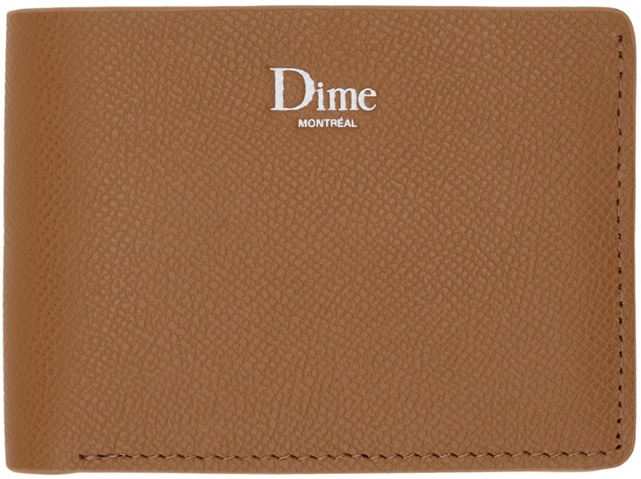 Photo: Dime Brown Leather 'Dime' Wallet