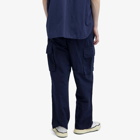 Comme des Garçons Homme Men's Linen Blend Cargo Pant in Navy