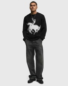 One of these Days COWBOY KNIT Black Mens Pullover