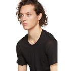 Rick Owens Black Basic T-Shirt