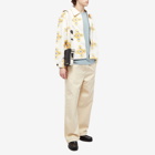 Bode Men's Embroidered Buttercup Jacket in White
