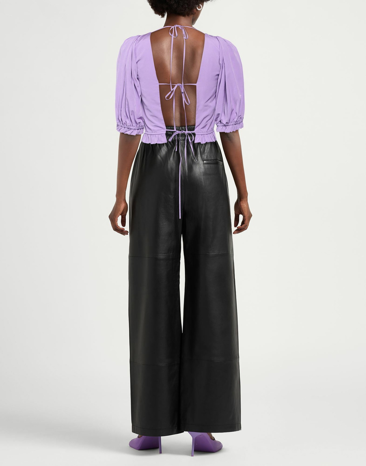 Manila Grace Womens Top Mauve
