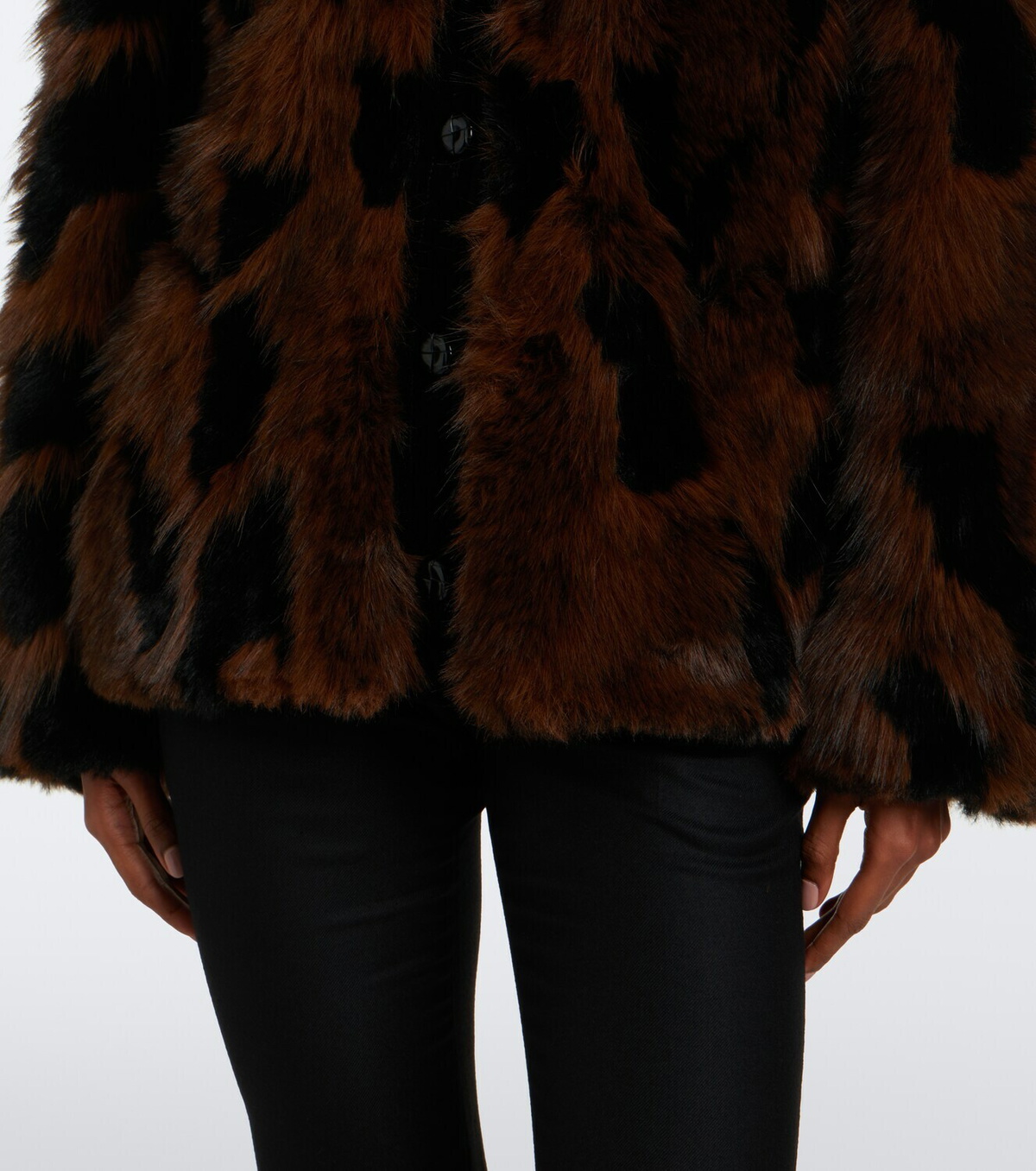 Blazé Milano Chausie leopard-print jacket