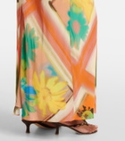 Staud Cubism floral maxi dress