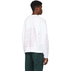 Heron Preston White Facts Sweatshirt