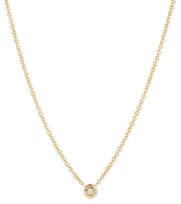 Photo: Octavia Elizabeth Nesting Gem 18kt gold necklace with diamond