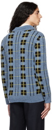 Molly Goddard Blue Logan Cardigan