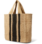 James Perse - Playa Striped Hemp Tote Bag - Neutrals