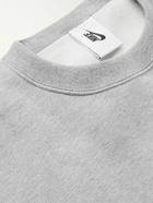 Nike - NRG Logo-Embroidered Cotton-Blend Jersey Sweatshirt - Gray