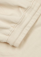 Colorful Standard Ivory Cotton Shorts, Shorts, Slant Side