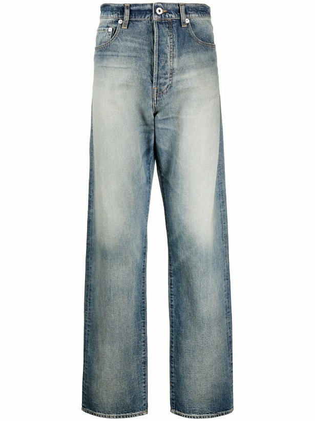 Photo: KENZO - Straight Denim Cotton Jeans