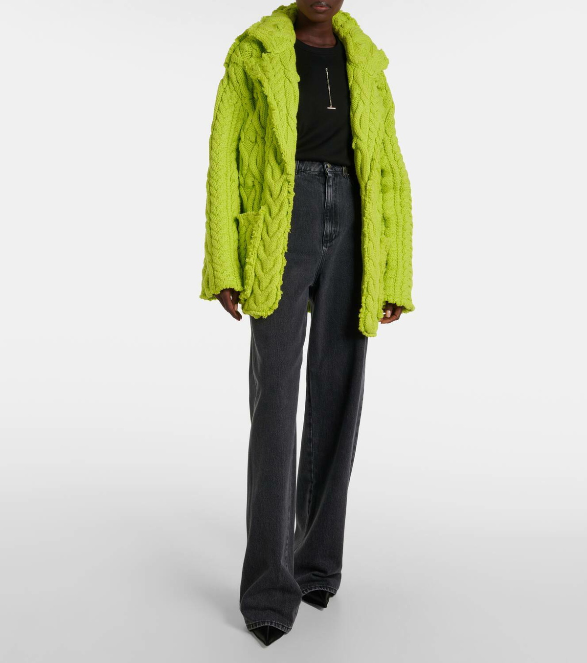 Alexander McQueen Wool and cashmere-blend cardigan Alexander McQueen