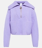 Patou Ribbed-knit wool sweater