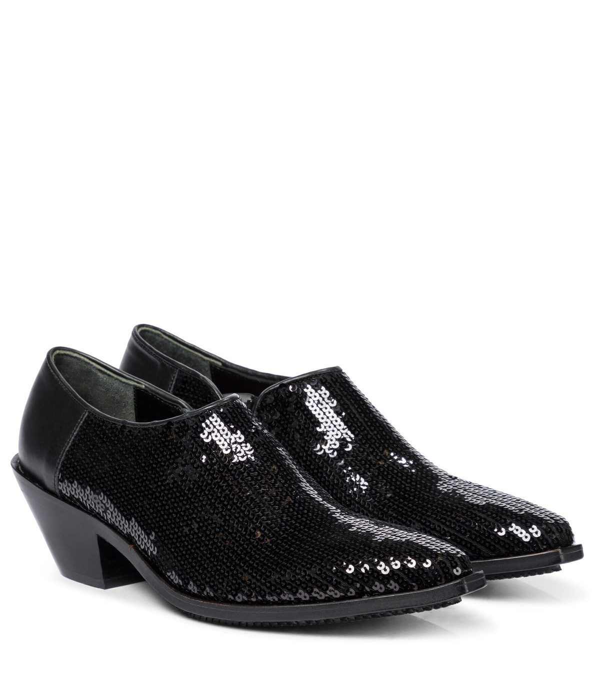 Junya Watanabe - Sequined ankle boots