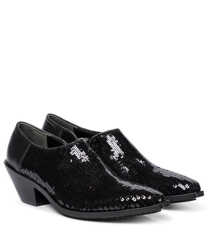 Photo: Junya Watanabe - Sequined ankle boots