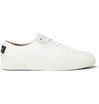 Givenchy - Logo-Print Rubber and Suede-Trimmed Leather Sneakers - White