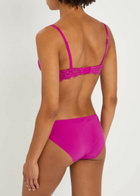 Simone PÉRÈLE Reve Lace-embellished Stretch-jersey Briefs Pink