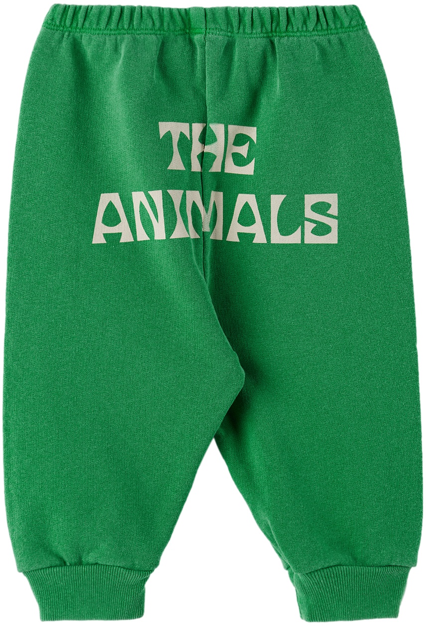 The Animals Observatory Baby Green Dromedary Lounge Pants