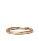 Le Gramme - Le 3 Brushed 18-Karat Gold Ring - Gold