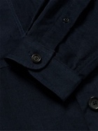 Oliver Spencer - Eltham Organic Cotton-Corduroy Overshirt - Blue