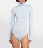 Wolford Turtleneck cotton-blend bodysuit
