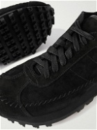 Visvim - Walpi Fringed Suede Sneakers - Black