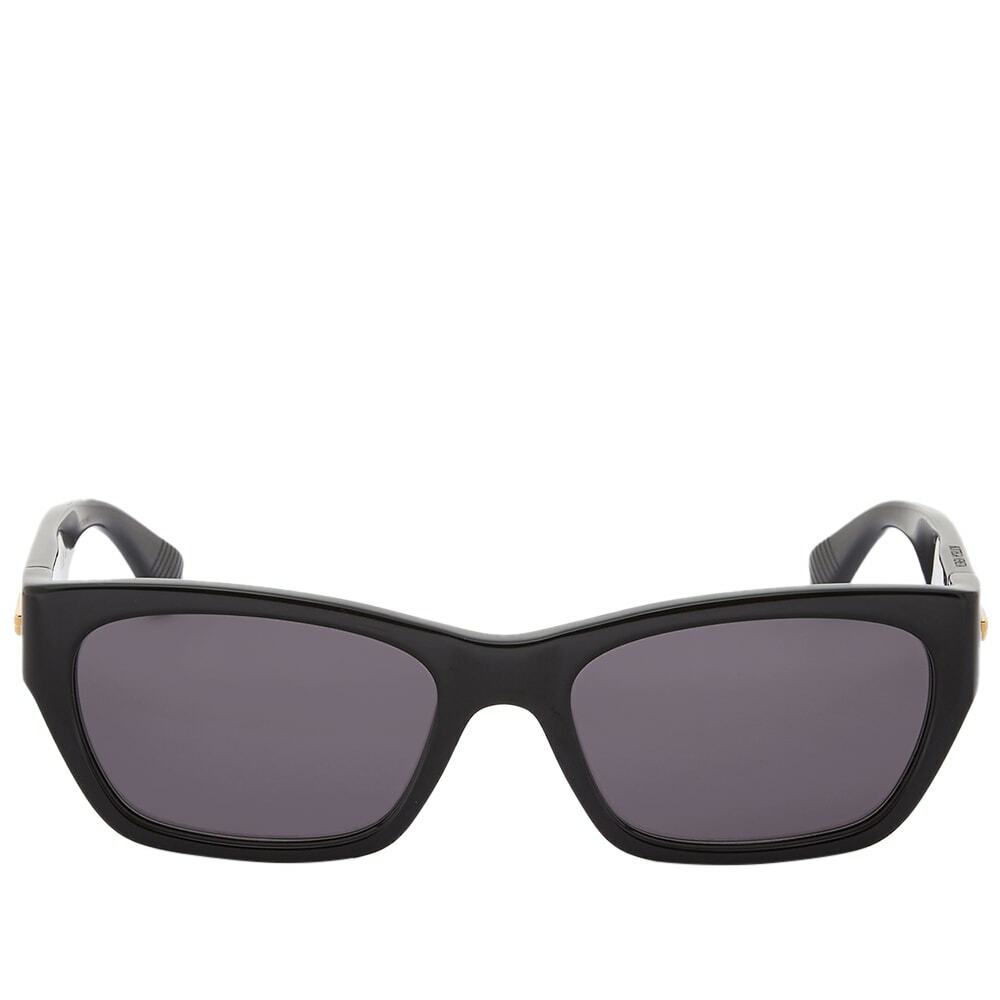 Bottega Veneta Eyewear Men's BV1143S Sunglasses in Black/Grey