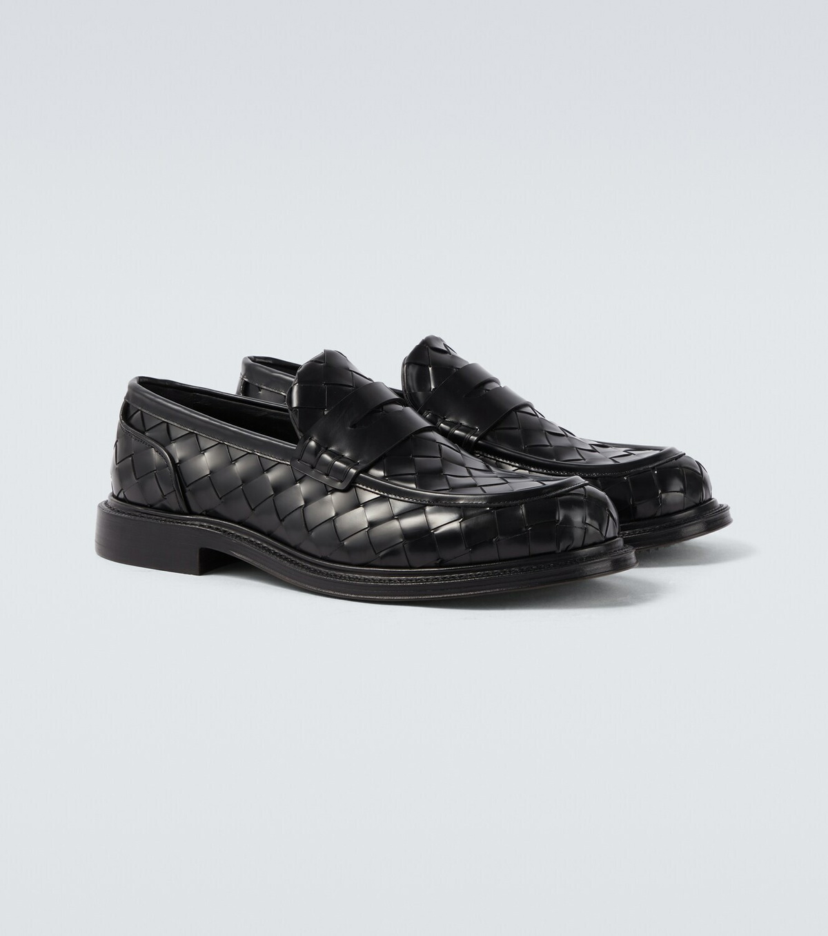 Bottega Veneta James Intrecciato leather loafers Bottega Veneta