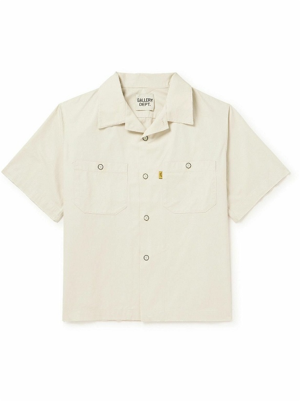 Photo: Gallery Dept. - Mechanic Camp-Collar Cotton-Twill Shirt - Neutrals