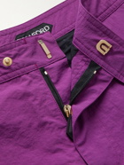 TOM FORD - Slim-Fit Mid-Length Swim Shorts - Purple