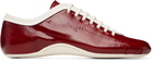 Dries Van Noten Red Ballerina Sneakers
