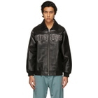 Noon Goons Black Leather Ambitionz Jacket