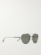 Dior Eyewear - NeoDior RU Aviator-Style Gunmetal Sunglasses
