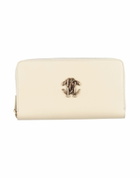 Roberto Cavalli Womens Wallet Ivory
