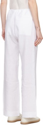 Gabriela Coll Garments White No.198 Trousers