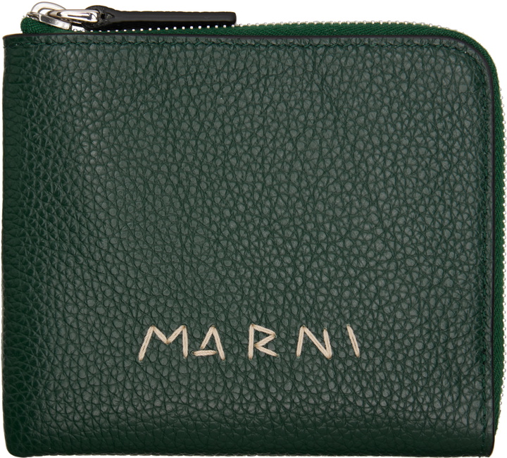 Photo: Marni Green 'Marni Mending' Embroidery Zip-Around Wallet
