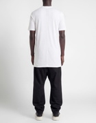 Rick Owens Mens T-shirt in White