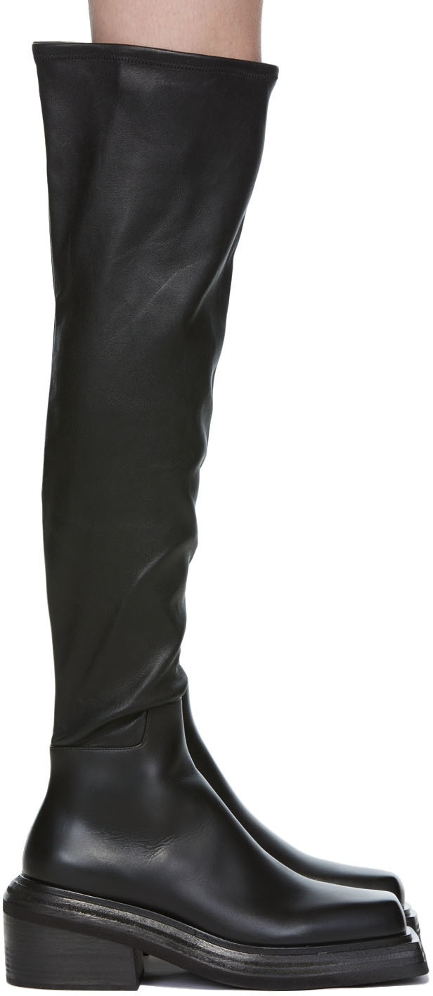 Marsèll Black Cassetto Tall Boots Marsèll